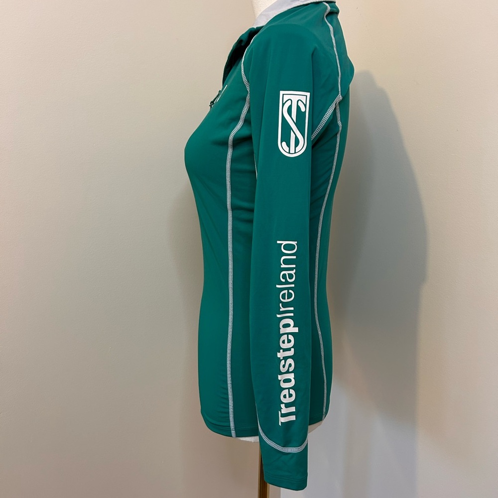 Tredstep Ireland Futura Long Sleeve Equestrian Sport Top 1/4 Zip Size XS (2-4) - Picture 3 of 9